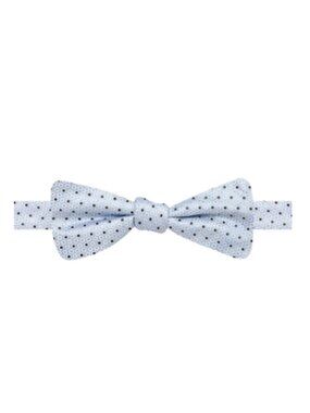 Ryan Seacrest Distinction Silk Whilshire Neat Pre-Tied Bow Tie, Blue, One Size